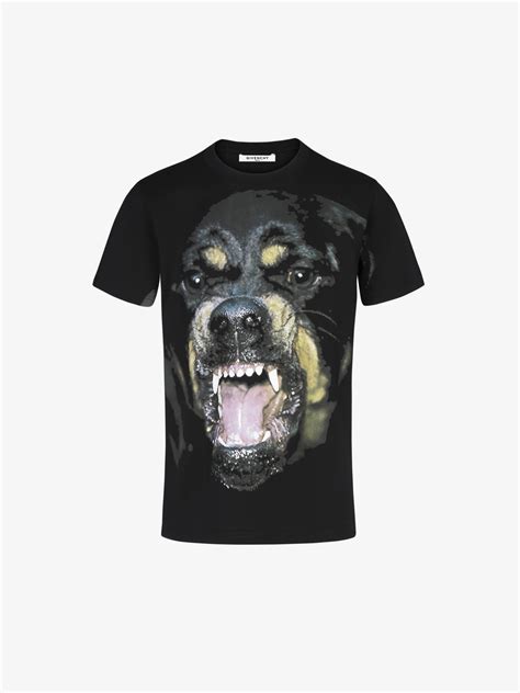 givenchy rottweiler t shirt free shipping|Givenchy hdg t shirt.